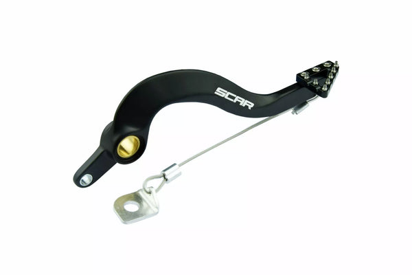 Pedal de freio de cicatriz YZF250 BK RBP102BK