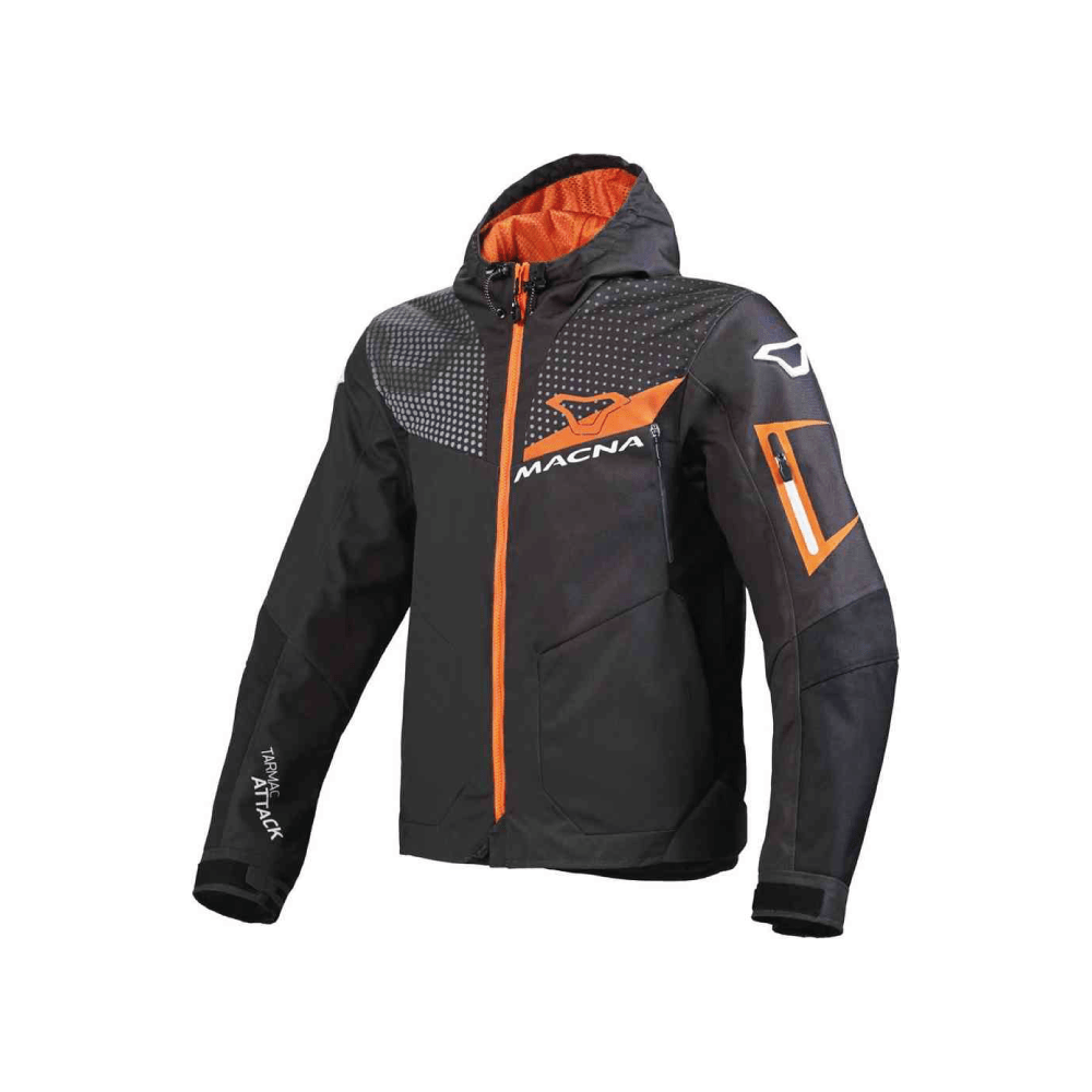 MacNA Softshell MC JACET IMBuz Black /Orange