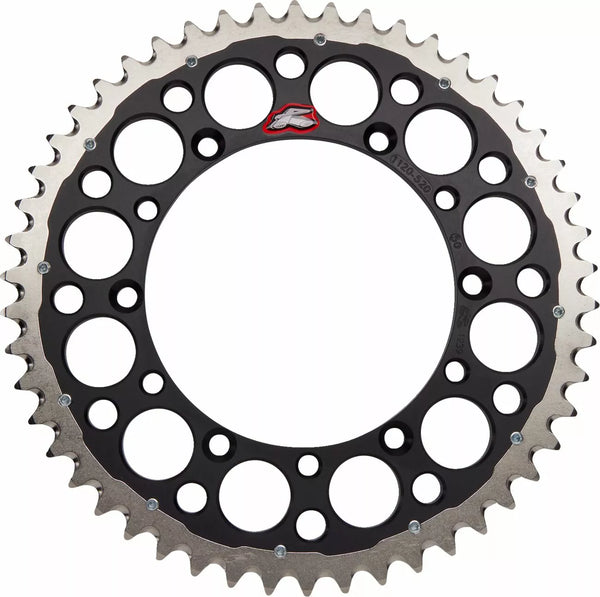 RENTHAL SPROCKET R 520 50T BK SC TWIN 1120-520-50GPBK