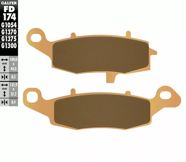 Galfer Brake Pad Sorted Sport FD174G1375
