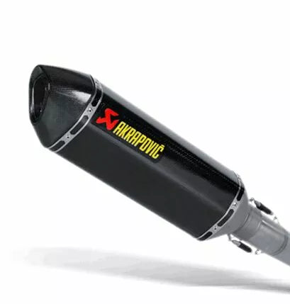 Substituição do silenciador Akrapovic CF M-R01405C