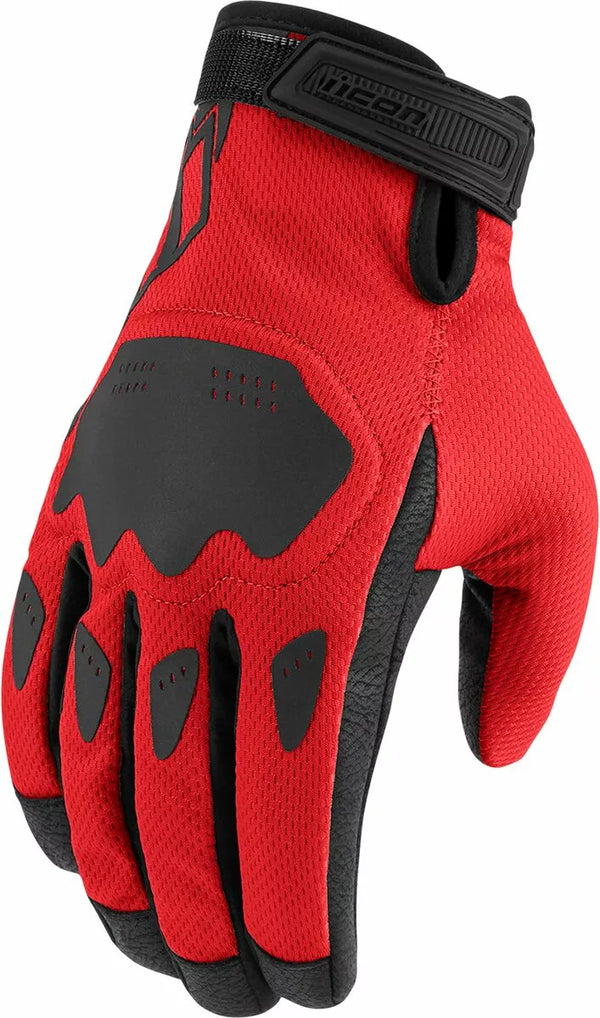 Icon Glove Hooligan CE RD LG 3301-4386