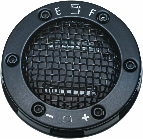 Kuyakyn Gauge Fuel/Batt Mesh BK KUR6551