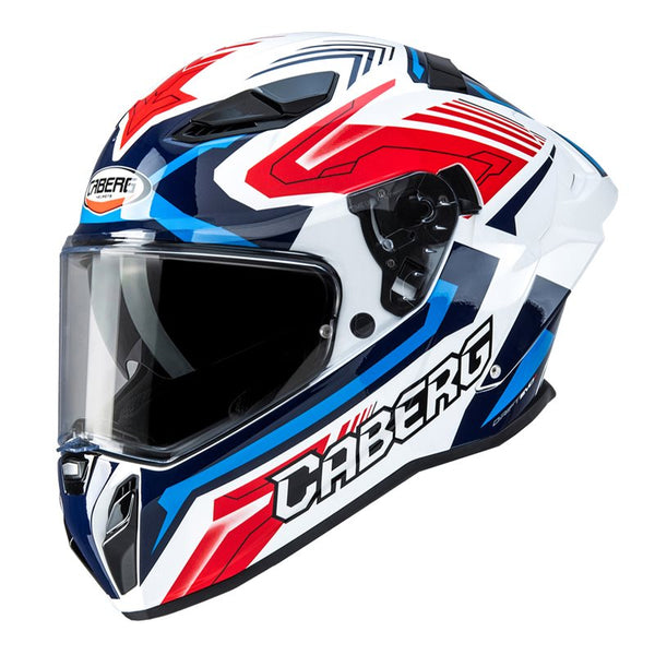 Caberg Integral MC Helmet Operação Evo II Jarama White /Red /Blue