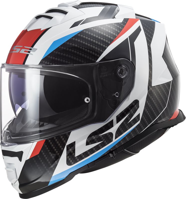 Capacete LS2 FF800 Storm II Reder vermelho/azul