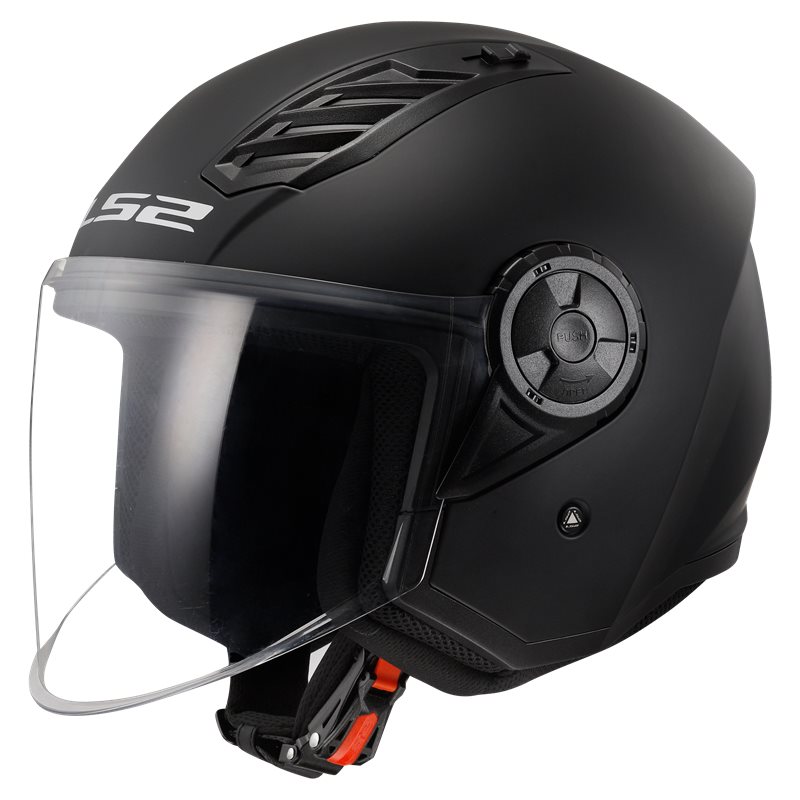 Capacete LS2 de 616 Airflow II Matts preto