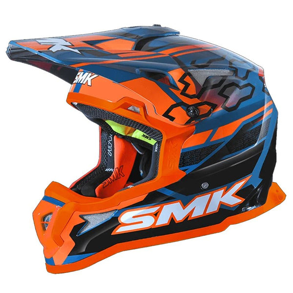 Capacete SMK ALTERRA TRIBOU AZUL