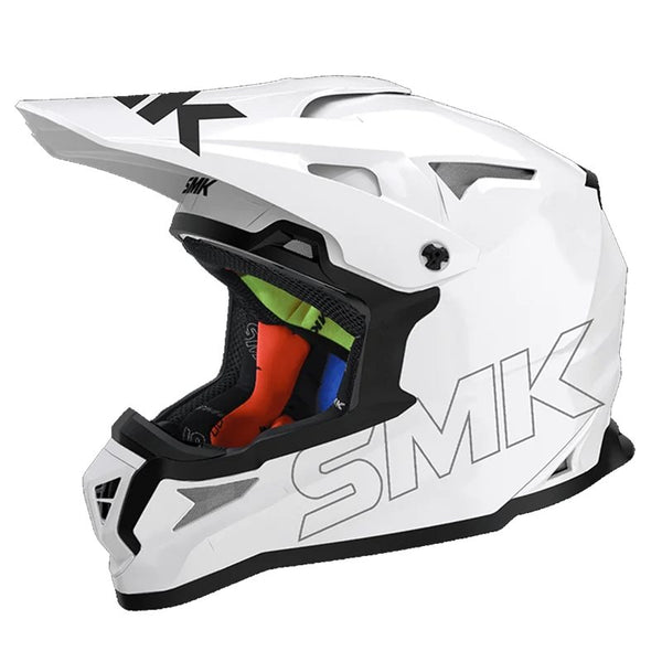 Capacete smk alterra branco