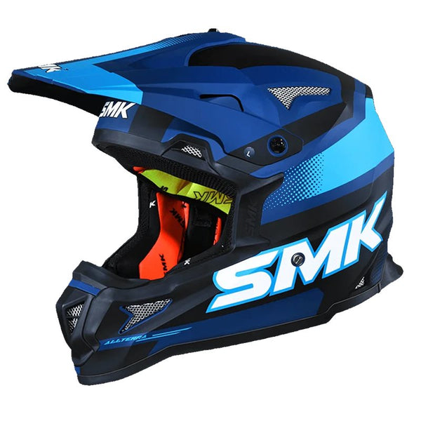 Capacete SMK AllTerra Xthrottle Blue