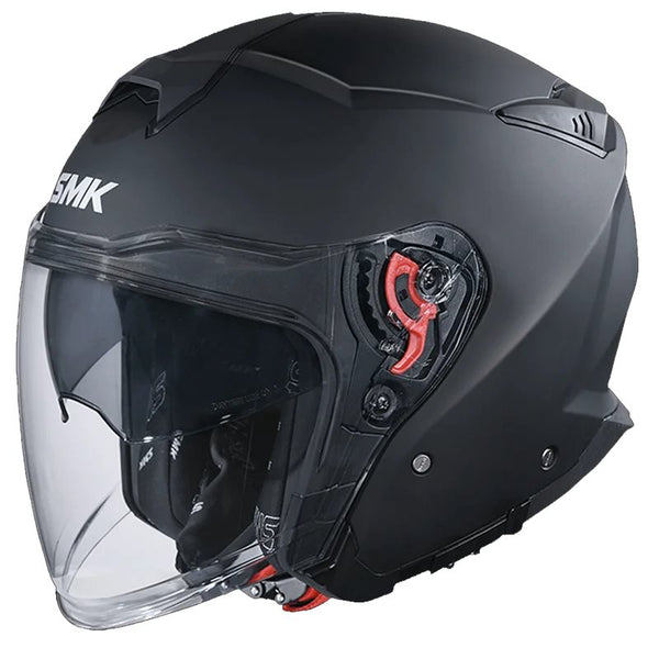 Capacete smk gtj fosco preto
