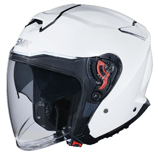 Capacete smk gtj branco