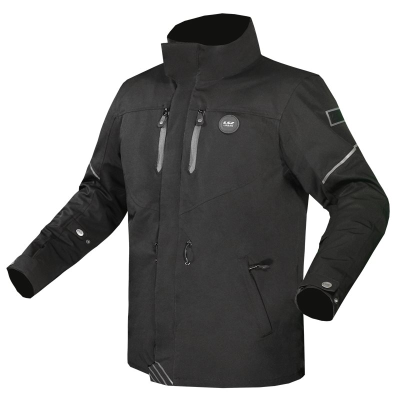 LS2 Women's Textile Mc-Jacket Rambla Evo Black 