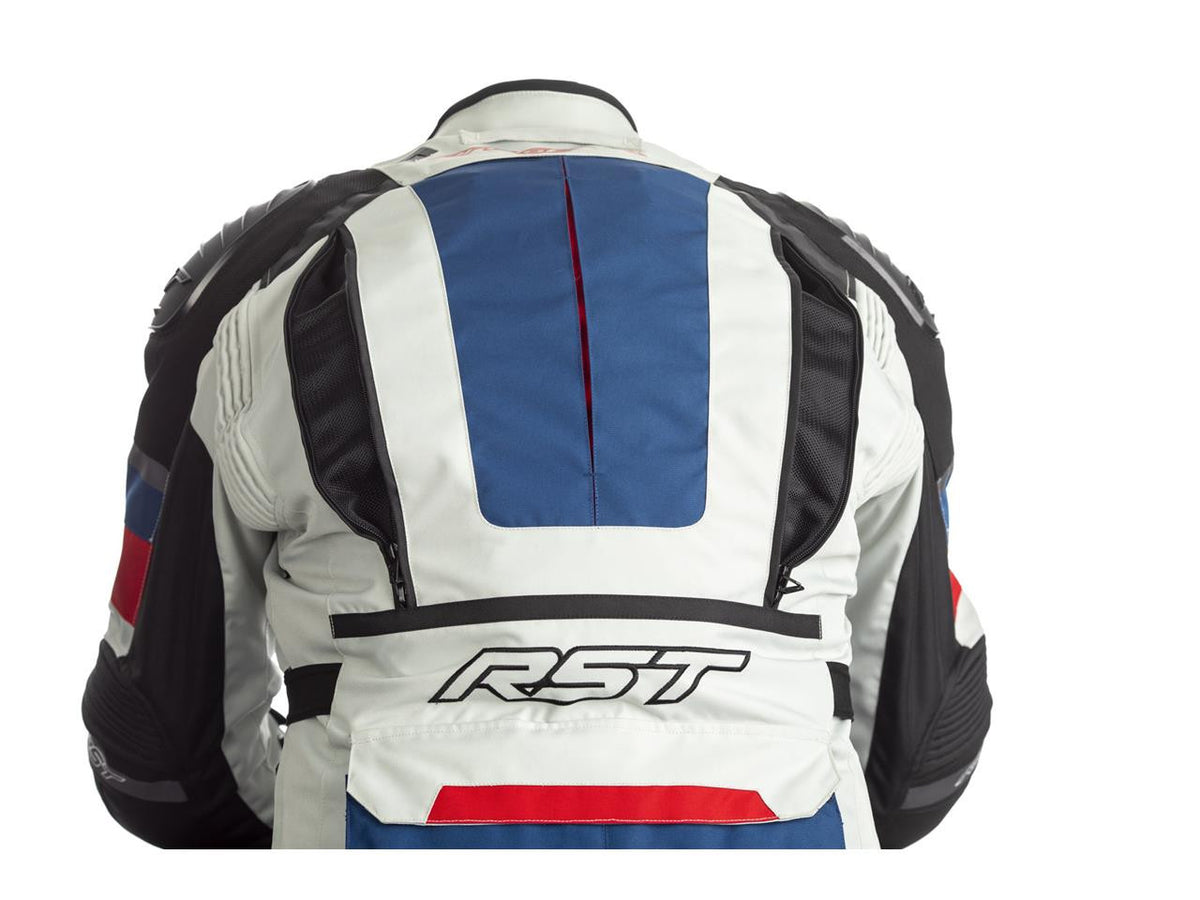 RST Airbag Têxtil MC Jacket Adventure-X Blue /vermelho