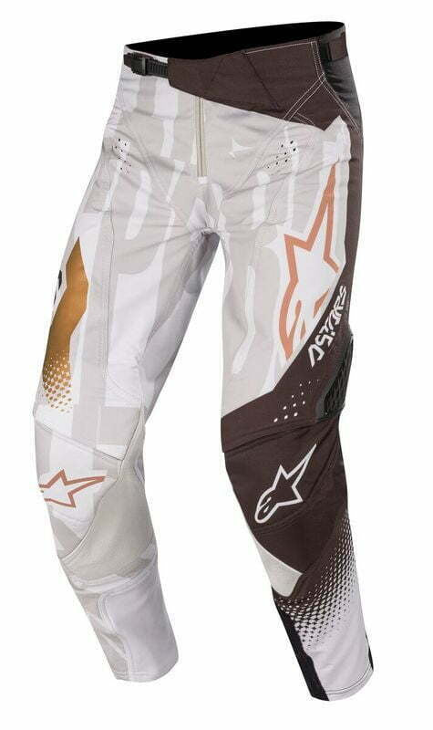 Alpinestars Techstar Factory Metal Calças cinza/preto/cobre