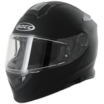 ROCC 830 Openable MC Helm Matt Black