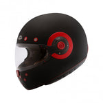 SMK Integral MC Capacete Retro preto /vermelho