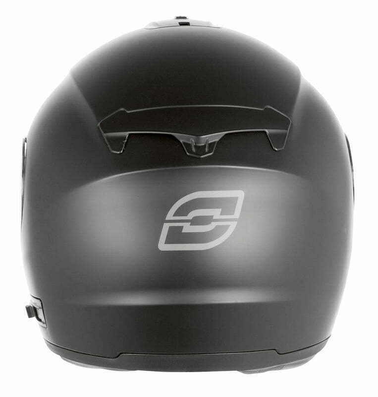 OZONE OBRILLATIL MC HELMET FP-01 BLACK MATT