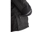 RST têxtil mc-jacket Adventure-x Black