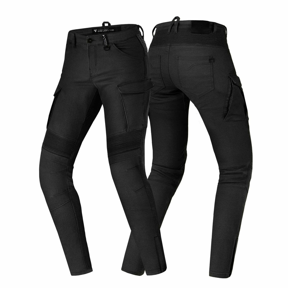 Shima Lady Kevlar Mc-Jeans Giro 3.0 preto