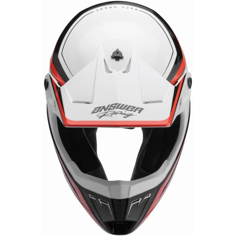 Resposta Cross MC Capacete AR1 Vivd vermelho /branco