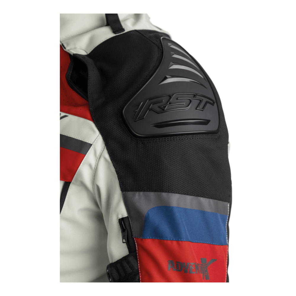 RST têxtil mc-jacket Adventure-x azul /vermelho