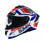 SMK Integral MC capacete Typhoon Thorn White