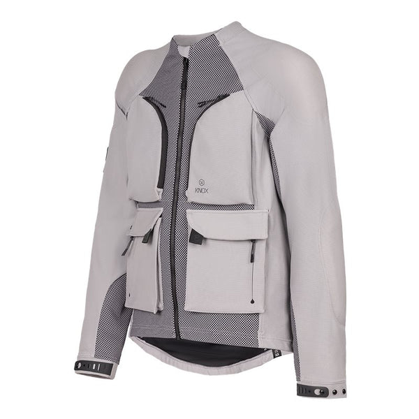 Camisa de proteção de Knox MC para cinza claro