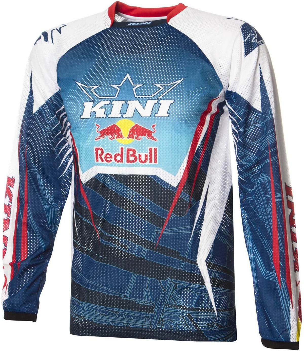 Camisa Kini Red Bull Competition White White ventilou