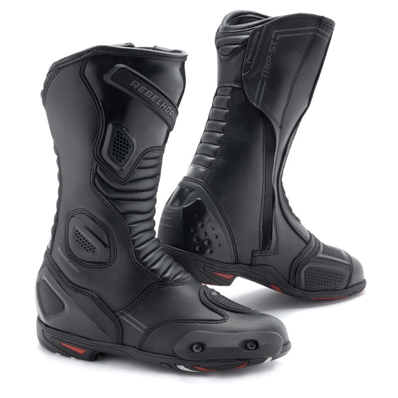 Rebelhorn Unisex Sport Mc Boots Trip St Black