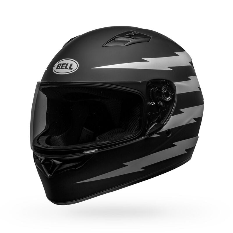 Bell Integral MC Capacete Qualificador de Raio Z preto /branco