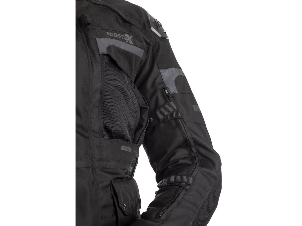 RST têxtil mc-jacket Adventure-x Black