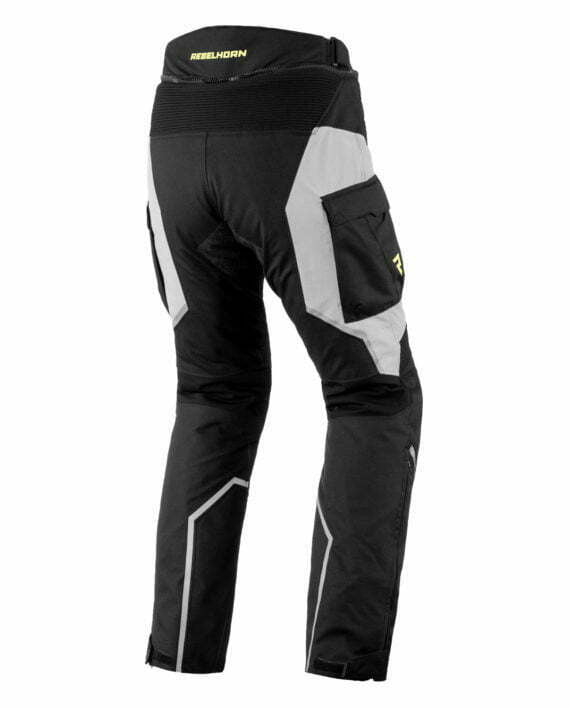 Rebelhorn têxtil mc-calça hardy ii preto /cinza