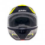 SMK Openable MC Helmet Gullwing Tekker cinza /gripe