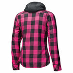 Lady Kevlar Mc Shirt Lumberjack II preto /rosa