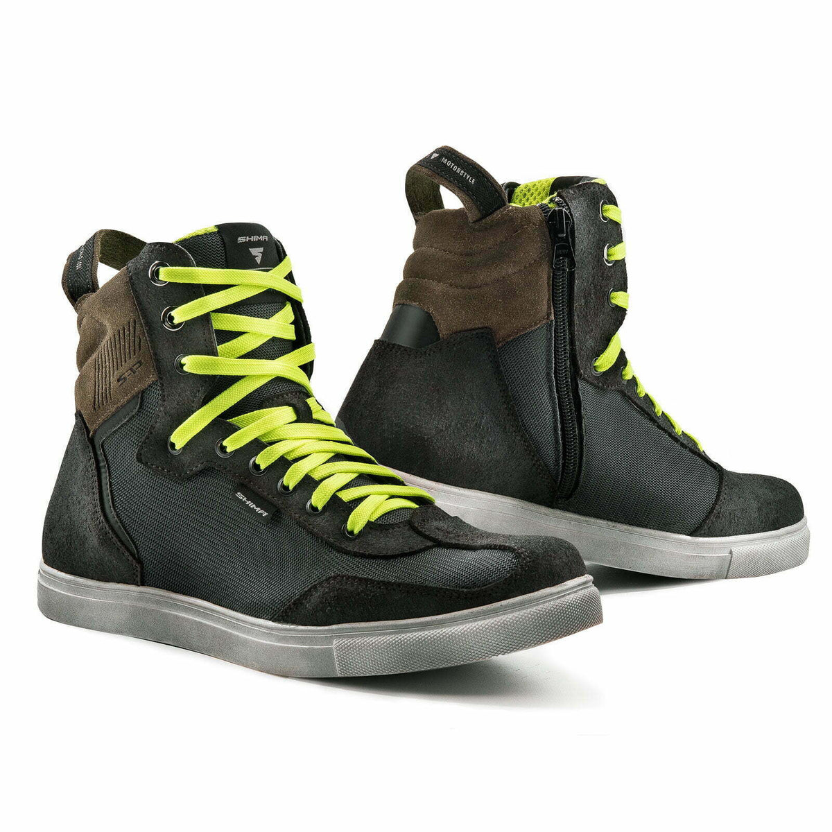 Rebel de Shima Mc-Shoes ventilou preto /cinza