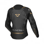 MacNa Lady Leather MC Jaqueta Tronniq Black /Gold