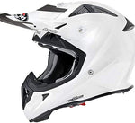 Airoh Cross MC Helmet Crianças Aviador J Color Branco